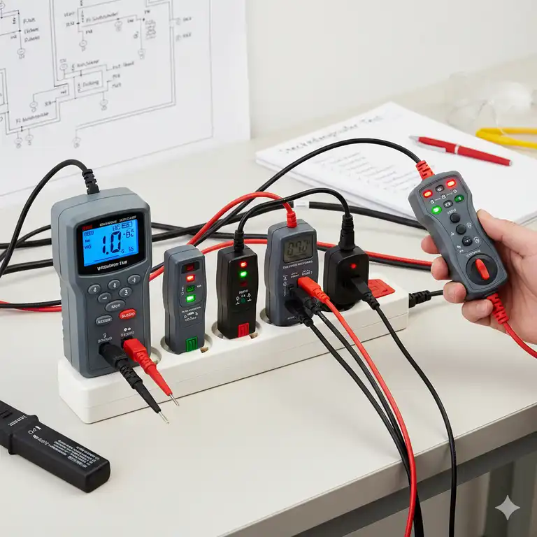 Steckdosenprüfer Test 2025: Die 7 besten Geräte im Vergleich