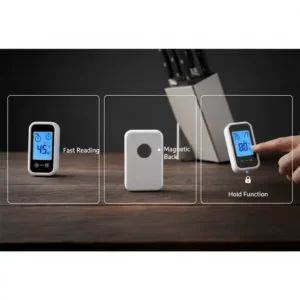 Wichtige Funktionen eines küchenthermometer digital: schnell, genau, ablesbar