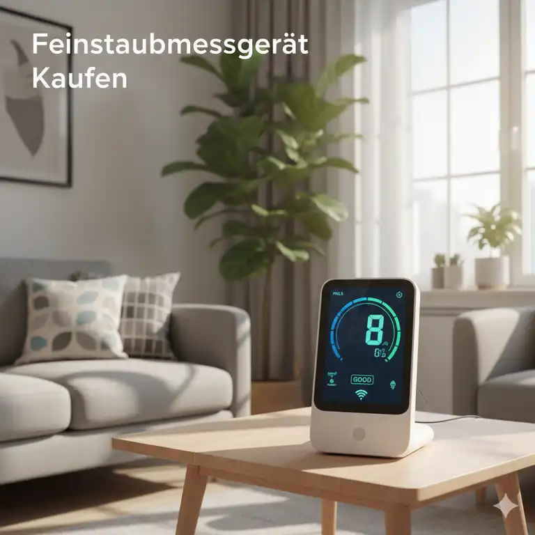 Feinstaubmessgerät kaufen: 7 Top-Modelle 2025 im Test ✓