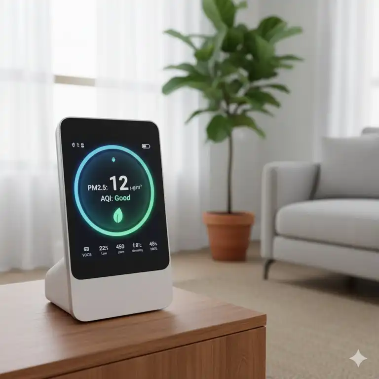 Smart Air Quality Monitor: 7 Testsieger für gesunde Raumluft 2025