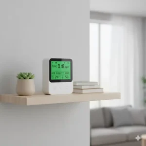 Digitales voc messgerät wohnung zur einfachen Überwachung der Raumluft.