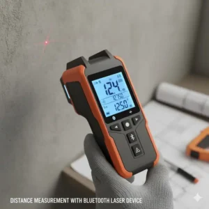 Präzise Entfernungsmessung mit dem Laser Messgerät mit Bluetooth