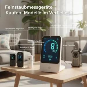Feinstaubmessgerät kaufen: Vergleich verschiedener Modelle für unterschiedliche Bedürfnisse bei der Luftmessung.