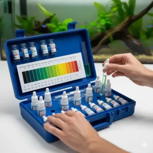 Hochpräzises flüssiges aquarium wasser messgerät im Koffer-Set.