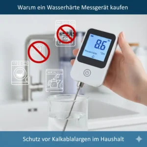 Warum Sie ein Wasserhärte Messgerät kaufen sollten: Schutz vor Kalkablagerungen in Haushaltsgeräten.
