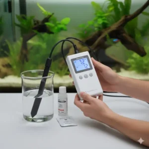 Kalibrierte pH-Sonde als spezialisiertes aquarium wasser messgerät.