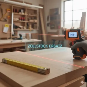 Der moderne laser distanzmesser holzarbeiten ersetzt den herkömmlichen Zollstock in der Holzverarbeitung.