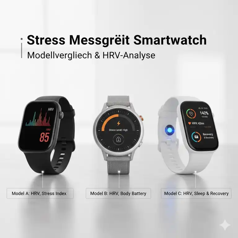 Stress messgerät smartwatch: Die 7 ultimativen Modelle 2025