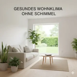 Ein gesundes Wohnklima als Ergebnis der Nutzung des schimmel messgerät wohnung.