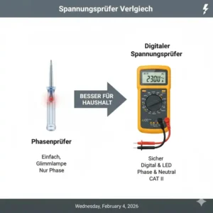 Ein grafischer Vergleich verschiedener Modelle der Kategorie spannungsprüfer für haushalt.