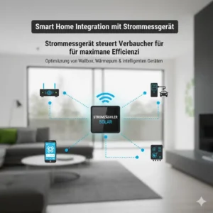 Integration von einem Strommessgerät für Solaranlage in ein modernes Smart Home System.