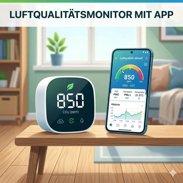 Top 5 luftqualitätsmonitor mit app im Praxis-Test 2026 🚀 – Experten empfehlen diese Favoriten